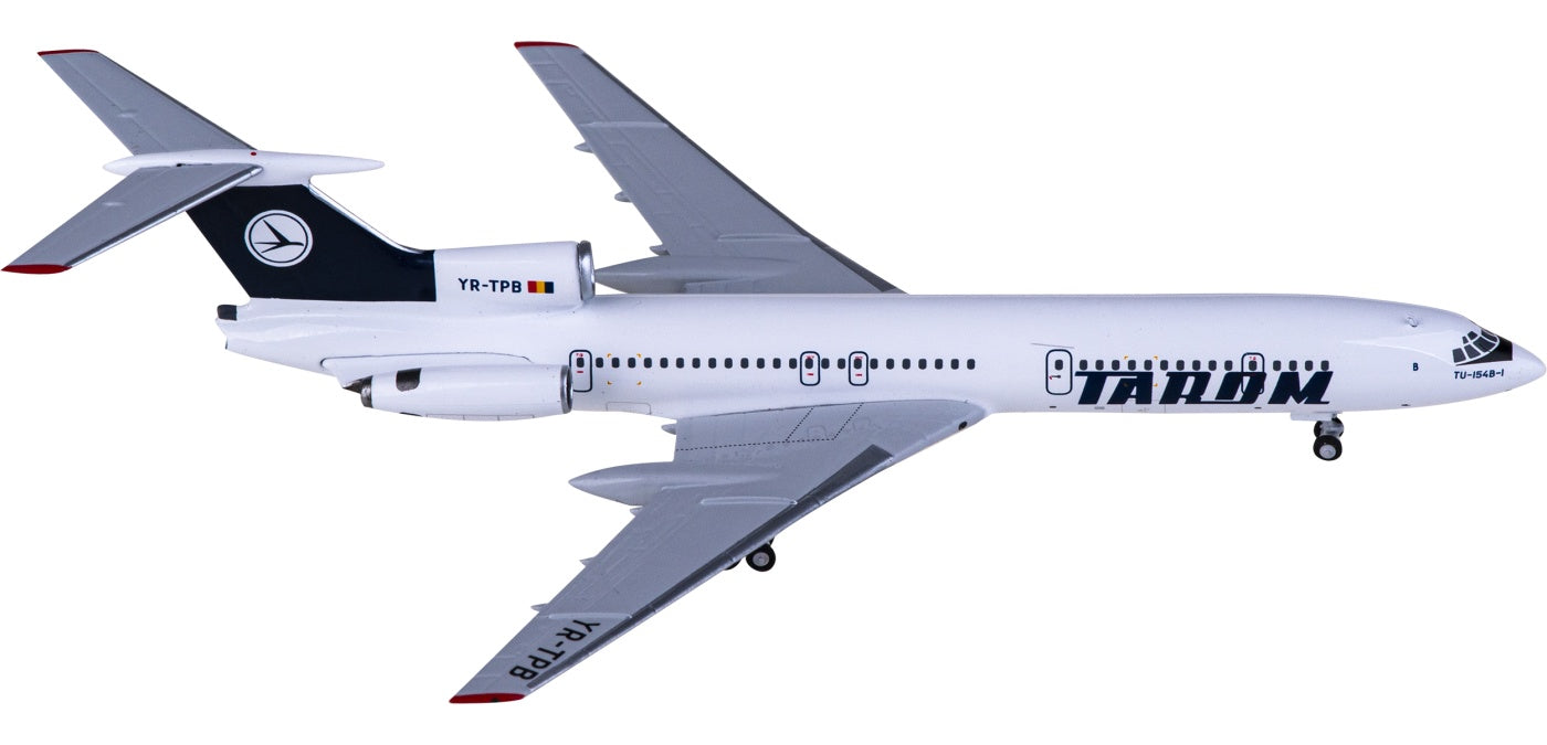 1:400 NG Models NG54013 Tarom Tupolev Tu-154B YR-TPB+Free Tractor