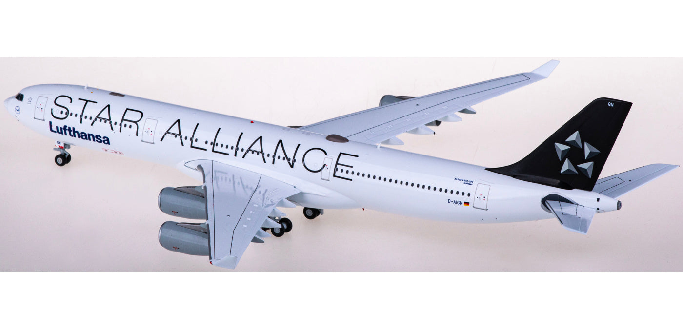 1:200 JC Wings XX20150 Lufthansa Airbus A340-300 D-AIGN Aircraft Model