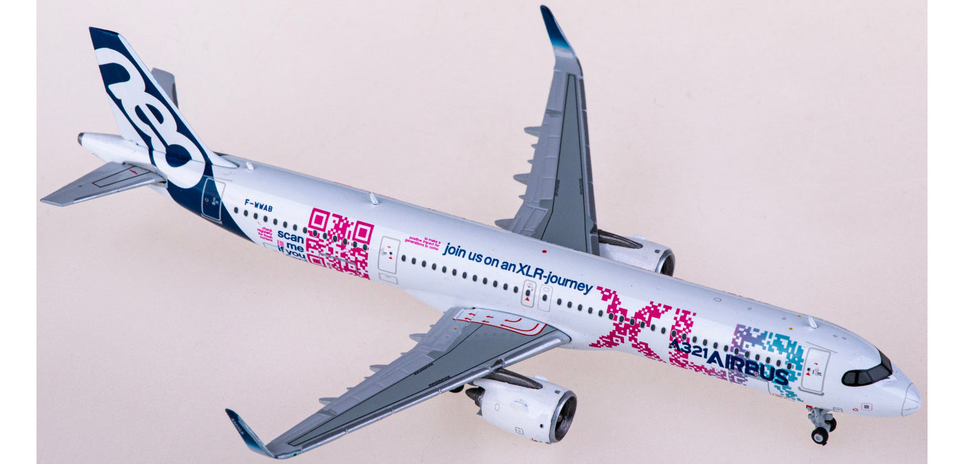 1:400 JC Wings LH4338 Airbus A321neo F-WWAB Aircraft Model+Free Tractor