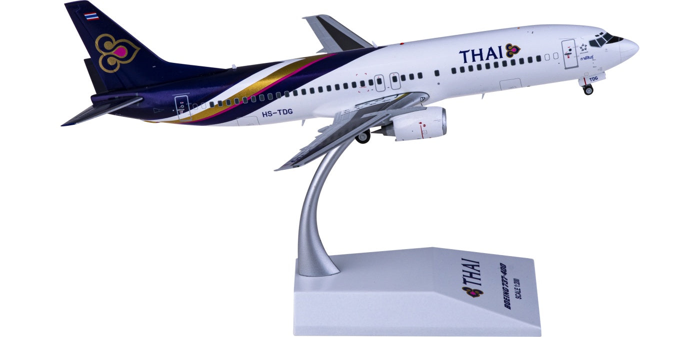 1:200 JC Wings XX20132 Thai Airways Boeing 737-400 HS-TDG Aircraft Model