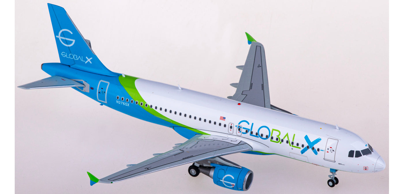 1:200 JC Wings XX20334 Global X Airbus A320 N276GX Aircraft Model