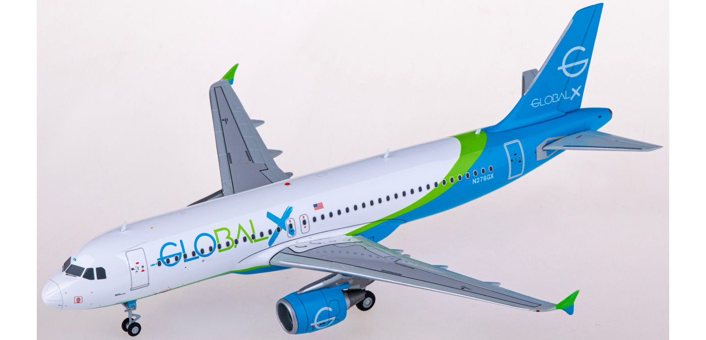 1:200 JC Wings XX20334 Global X Airbus A320 N276GX Aircraft Model