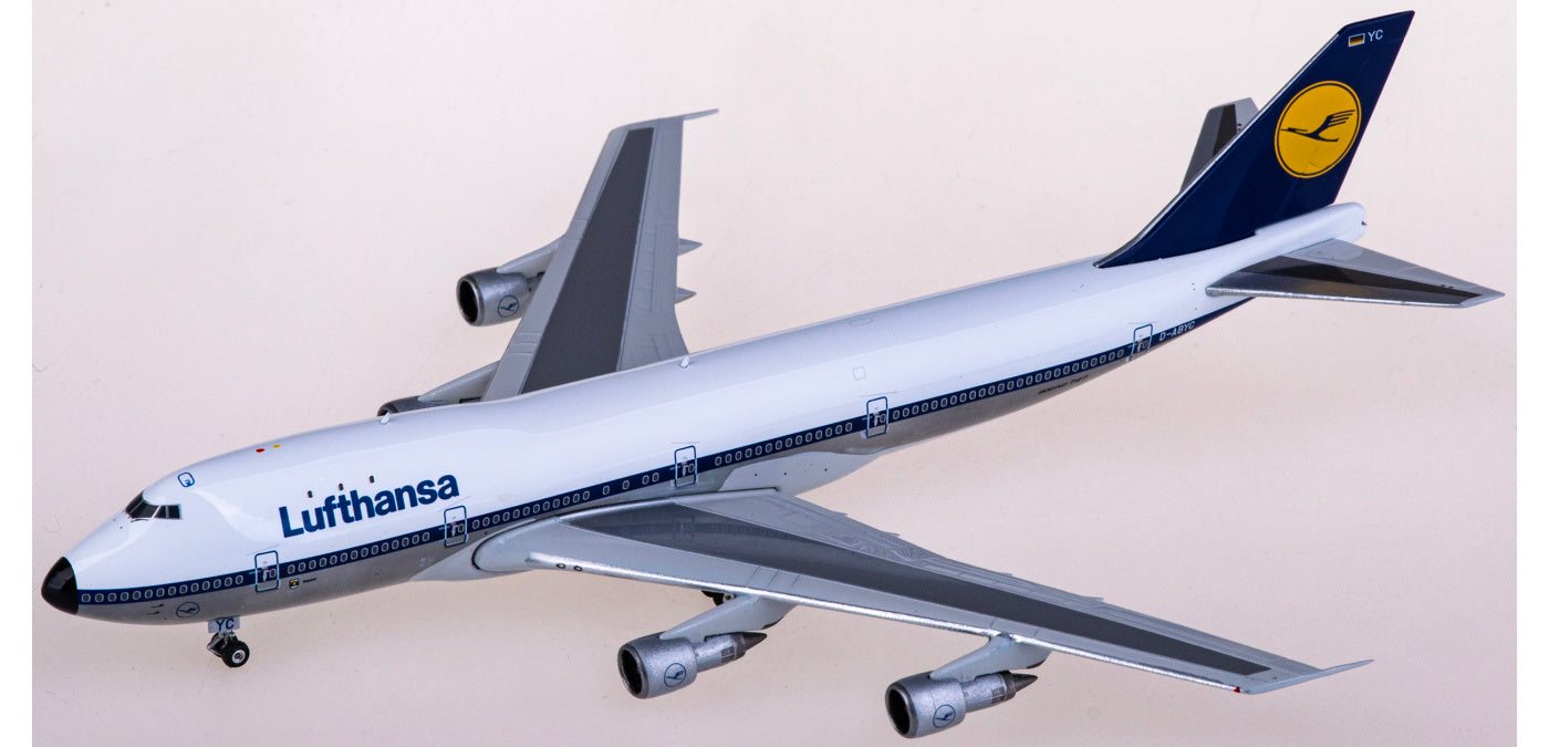 1:400 Phoenix PH04559 Lufthansa Airlines Boeing 747-100 D-ABYC Aircraft Model+Free Tractor