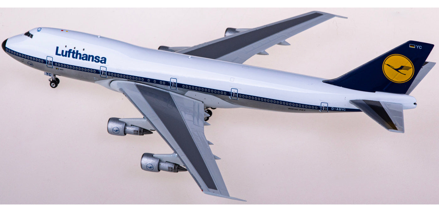 1:400 Phoenix PH04559 Lufthansa Airlines Boeing 747-100 D-ABYC Aircraft Model+Free Tractor
