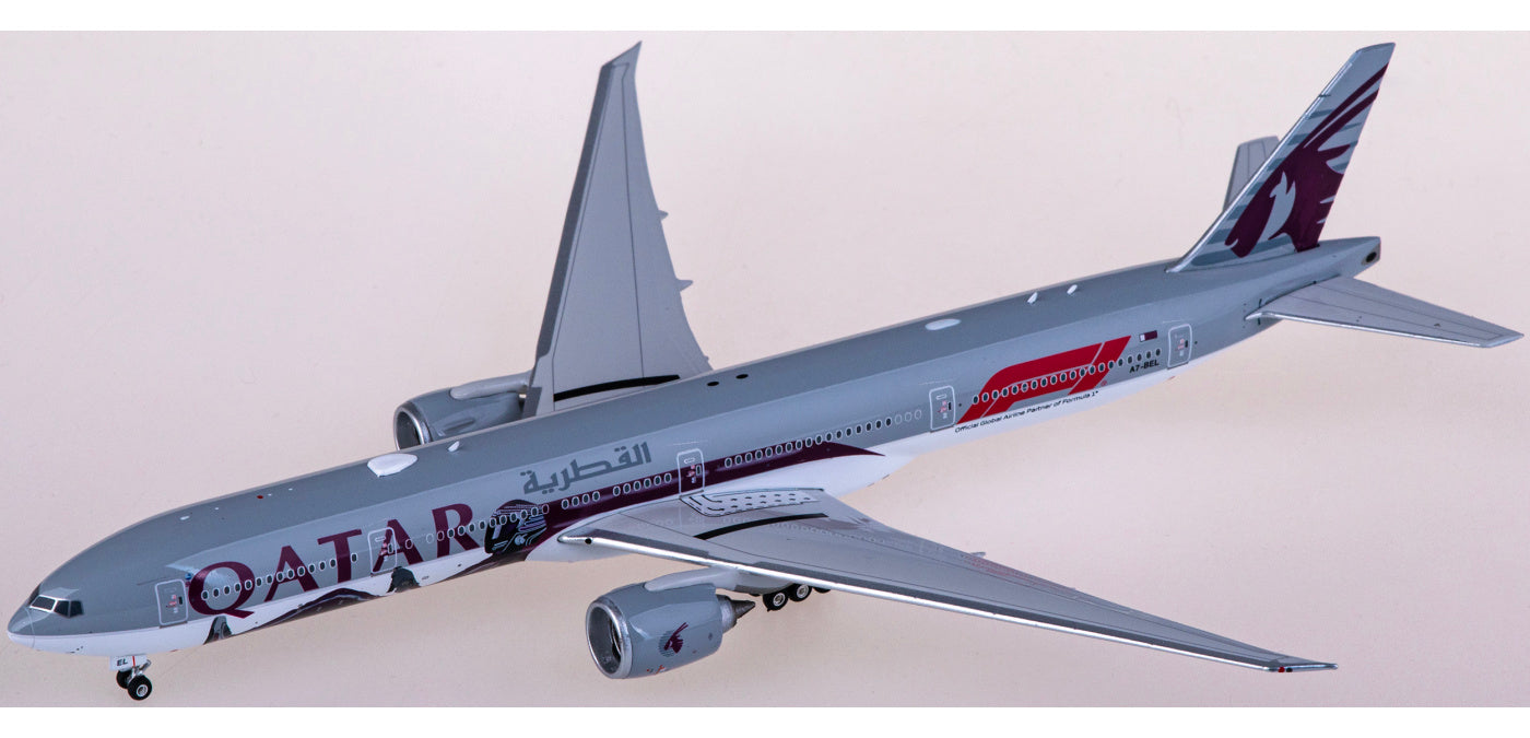 1:400 Phoenix PH04560 Qatar Airways Boeing 777-300ER A7-BEL Aircraft Model+Free Tractor