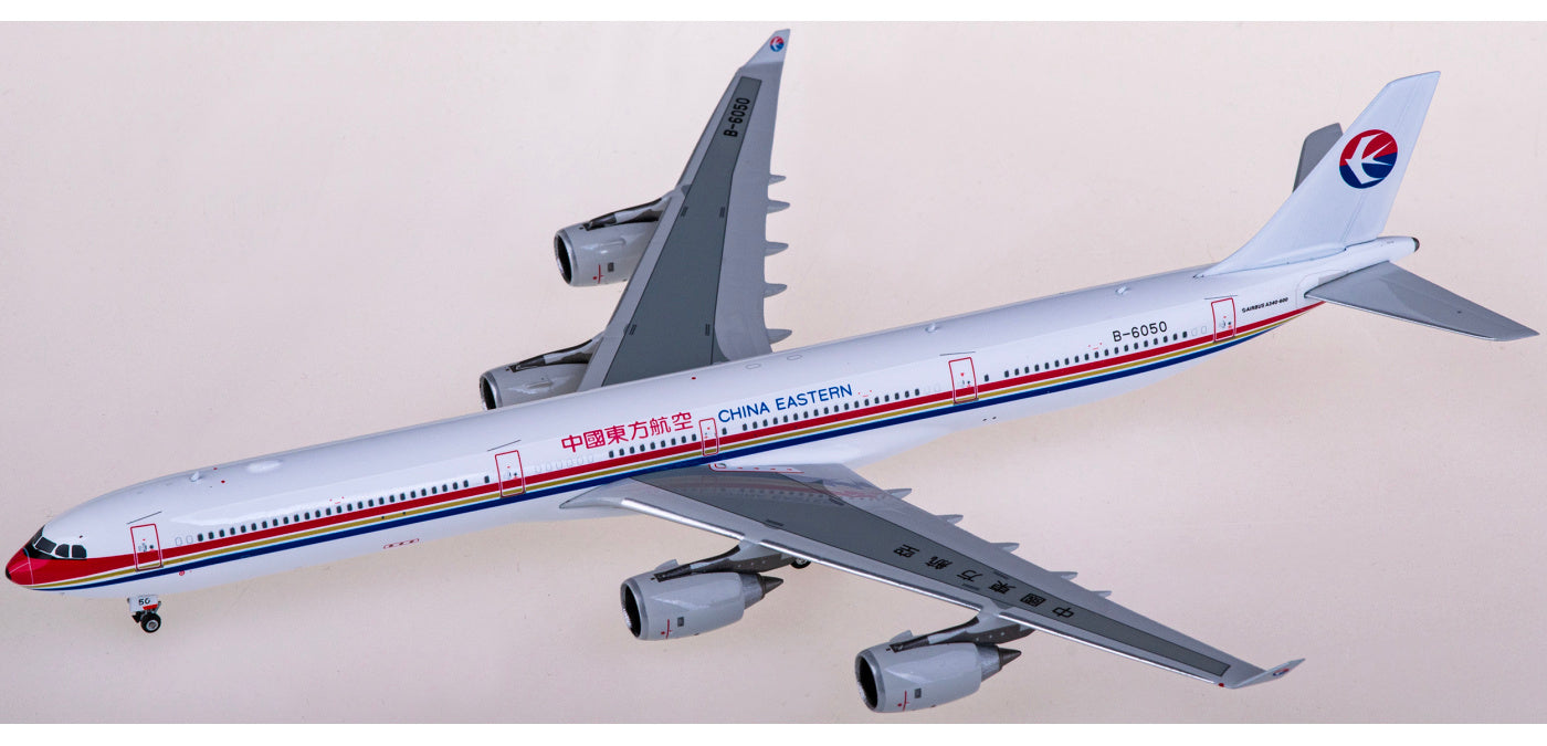 1:400 Phoenix PH11843 China Eastern Airlines Airbus A340-600 B-6050 Aircraft Model+Free Tractor