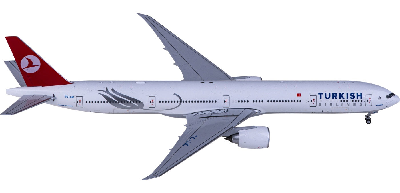 1:400 NG Models NG73036 Turkish Airlines Boeing 777-300ER TC-JJC Aircraft Model+Free Tractor