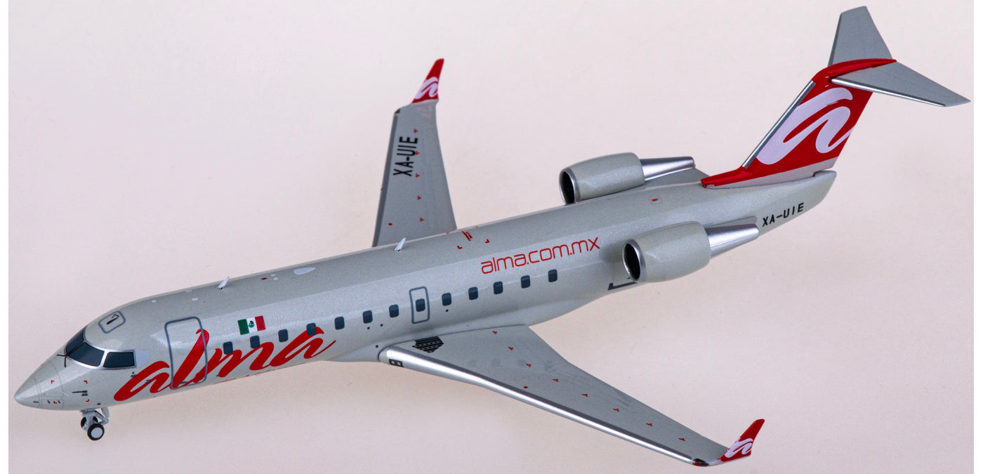 1:200 NG Models NG52083 ALMA de México Bombardier CRJ200ER XA-UIE Diecast Aircraft Model