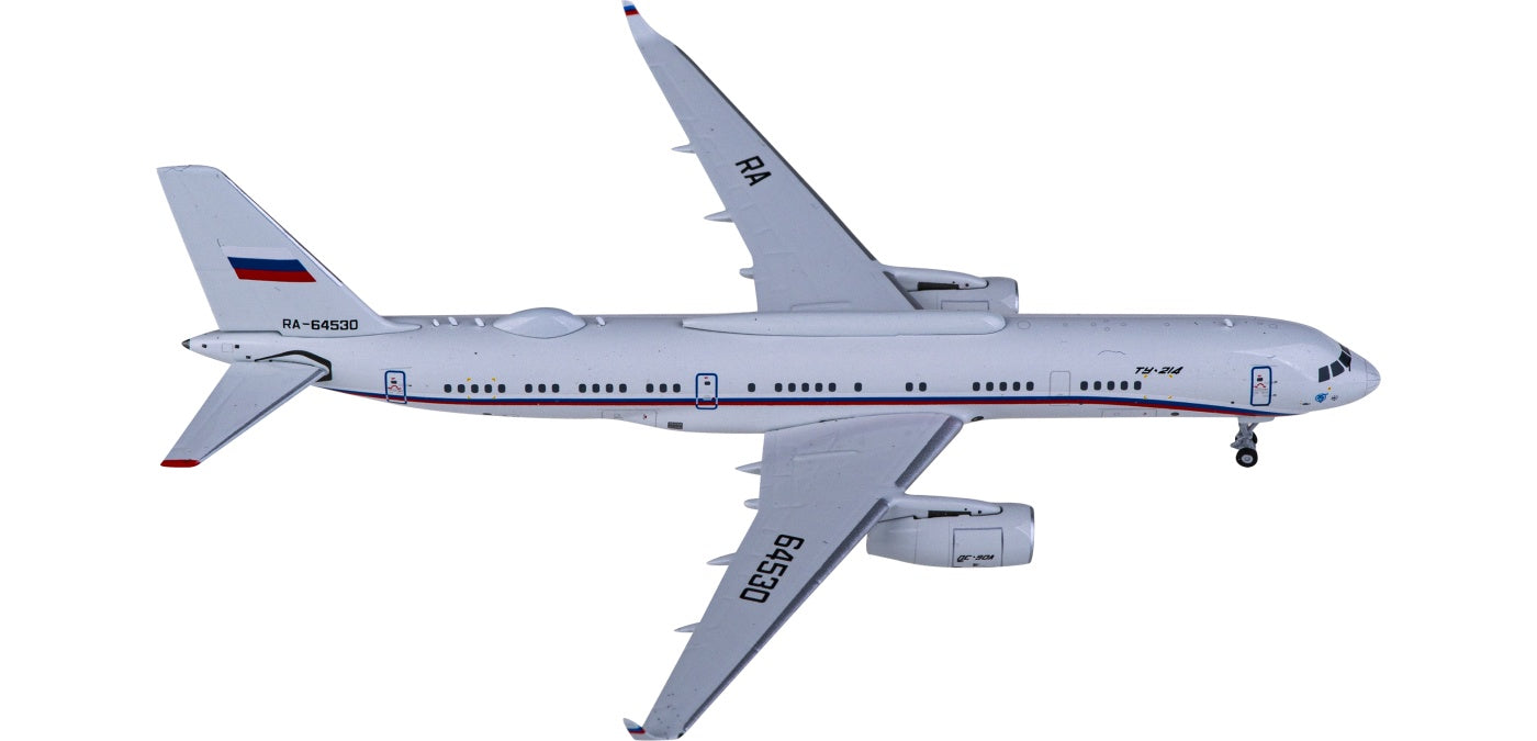 1:400 NG Models NG40018 Russian Air Force Tupolev TU-214PU-SBUS RA-64530 Aircraft Model+Free Tractor