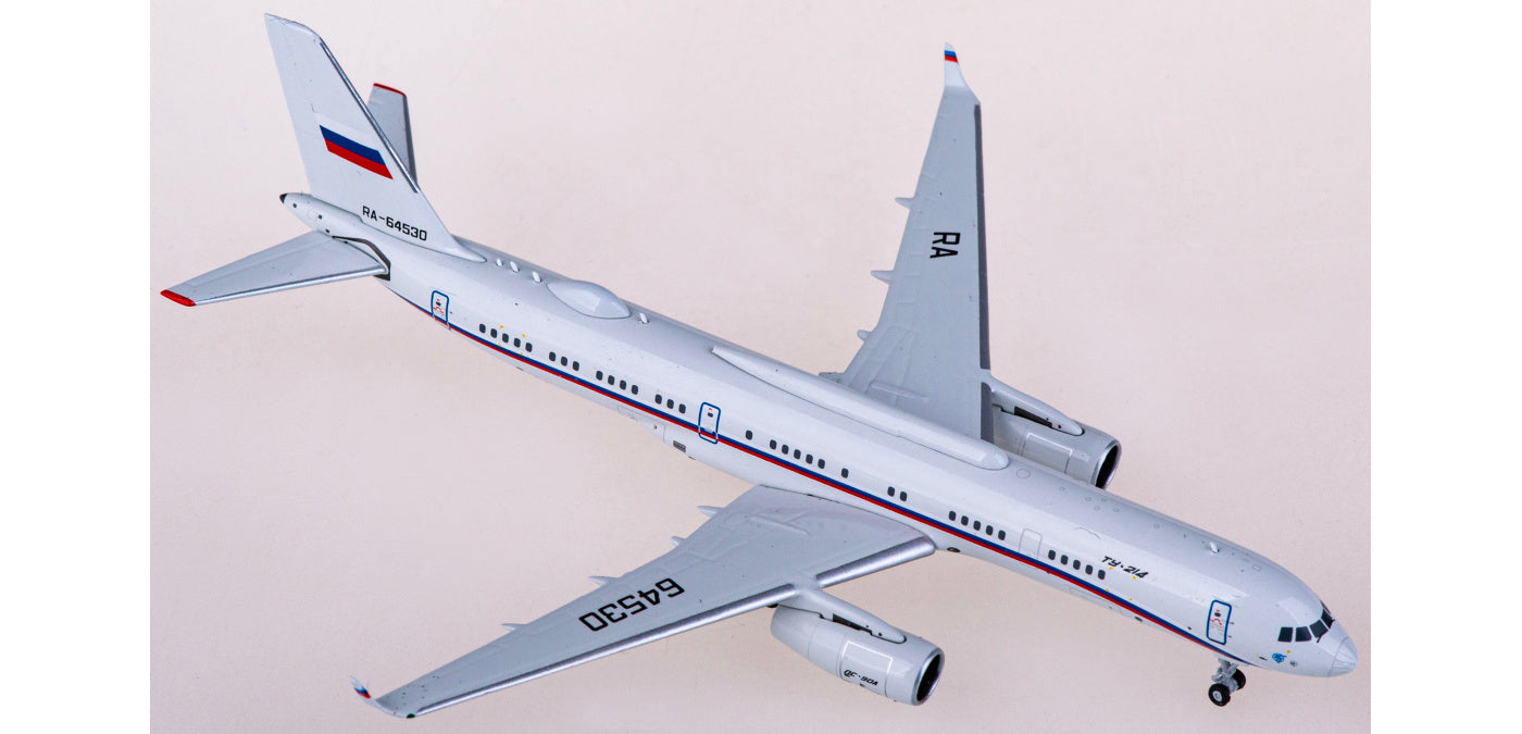 1:400 NG Models NG40018 Russian Air Force Tupolev TU-214PU-SBUS RA-64530 Aircraft Model+Free Tractor