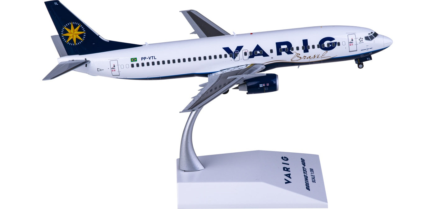 1:200 JC Wings XX20384 VARIG Boeing 737-400 PP-VTL Aircraft Model