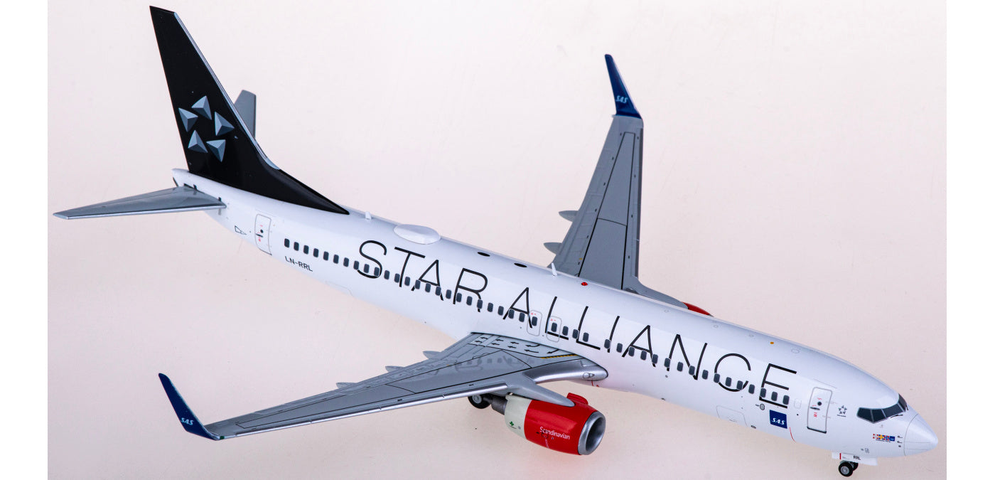 1:200 JC Wings XX20179 SAS Boeing 737-800 LN-RRL "STAR ALLIANCE"Aircraft Model
