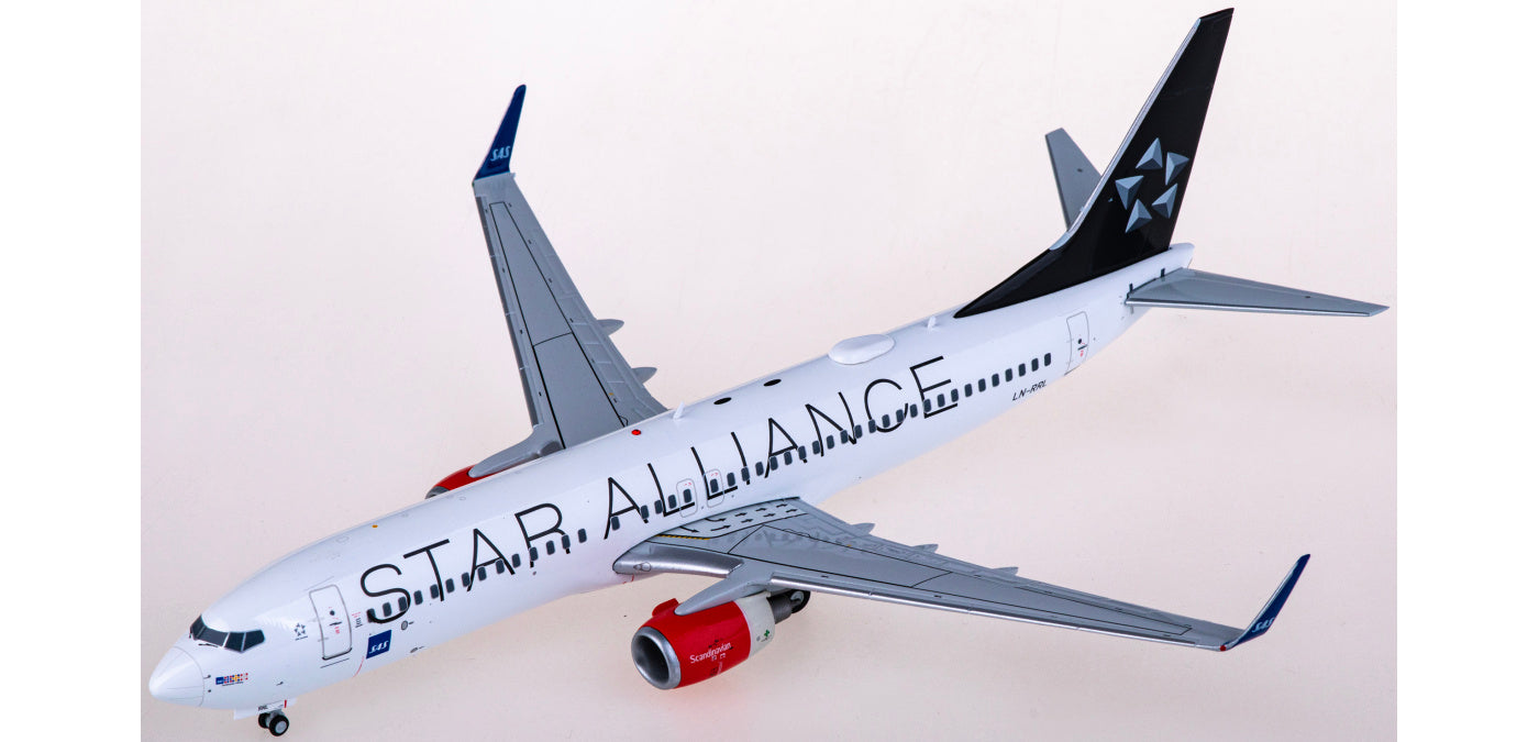 1:200 JC Wings XX20179 SAS Boeing 737-800 LN-RRL "STAR ALLIANCE"Aircraft Model