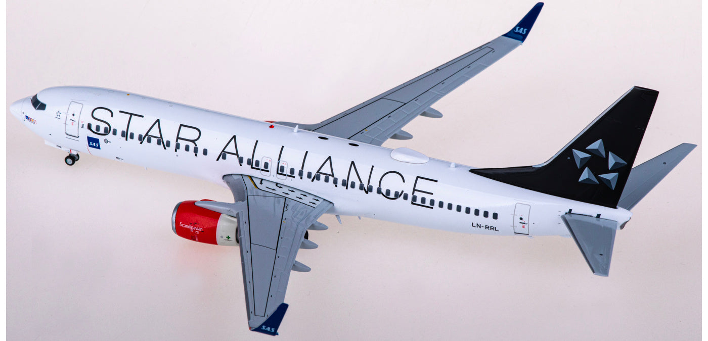 1:200 JC Wings XX20179 SAS Boeing 737-800 LN-RRL "STAR ALLIANCE"Aircraft Model
