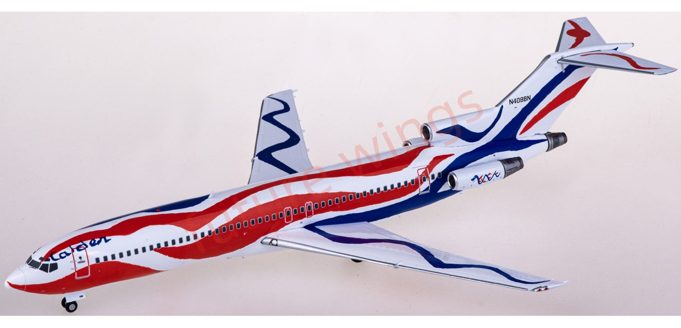 1:200 Geminijets G2BNF1220 Braniff Boeing 727-200 N408BN Diecast Aircraft Model
