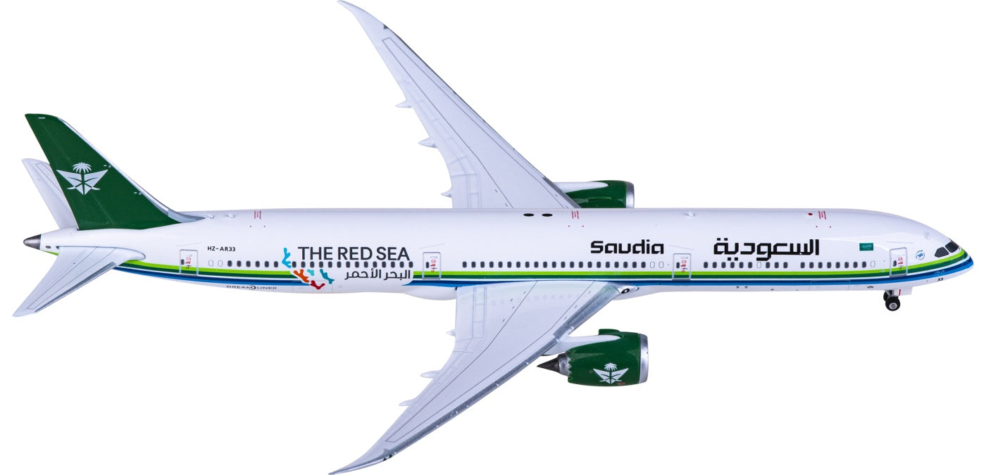 1:400 Phoenix PH11852 Saudia Boeing 787-10 HZ-AR33 Aircraft Model+Free Tractor
