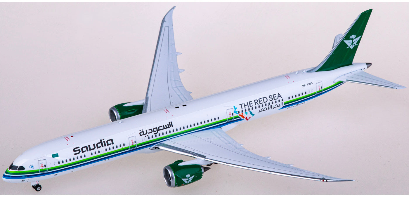 1:400 Phoenix PH11852 Saudia Boeing 787-10 HZ-AR33 Aircraft Model+Free Tractor