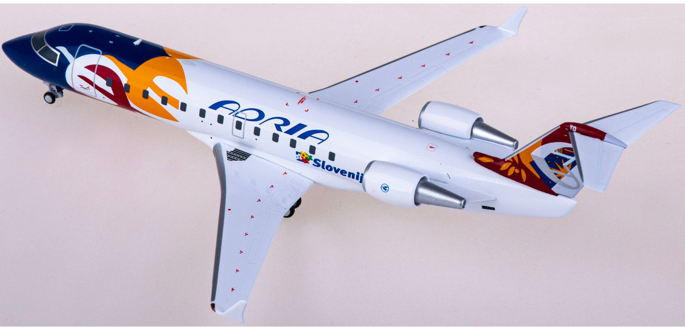 1:200 NG Models NG52081 Adria Bombardier CRJ-100ER F-GPYQ Aircraft Model