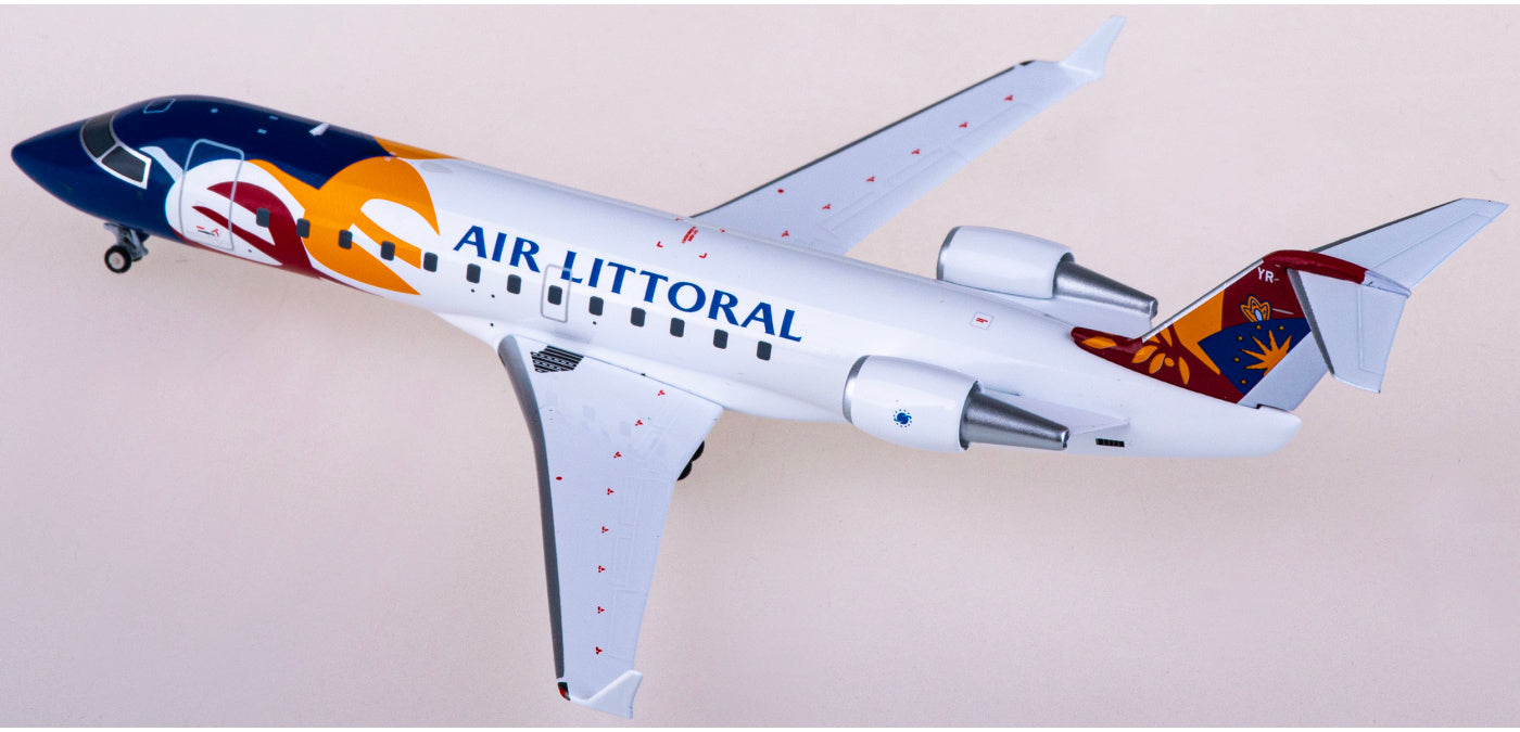 1:200 NG Models NG52080 Air Littoral Bombardier CRJ-100ER F-GPYR Diecast Aircraft Model