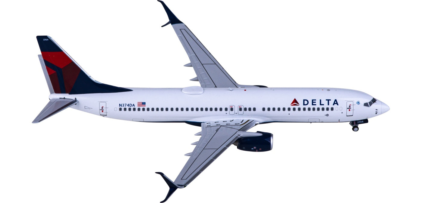 1:400 NG Models NG58218 Delta Air Lines Boeing 737-800 N374DA Aircraft Model+Free Tractor