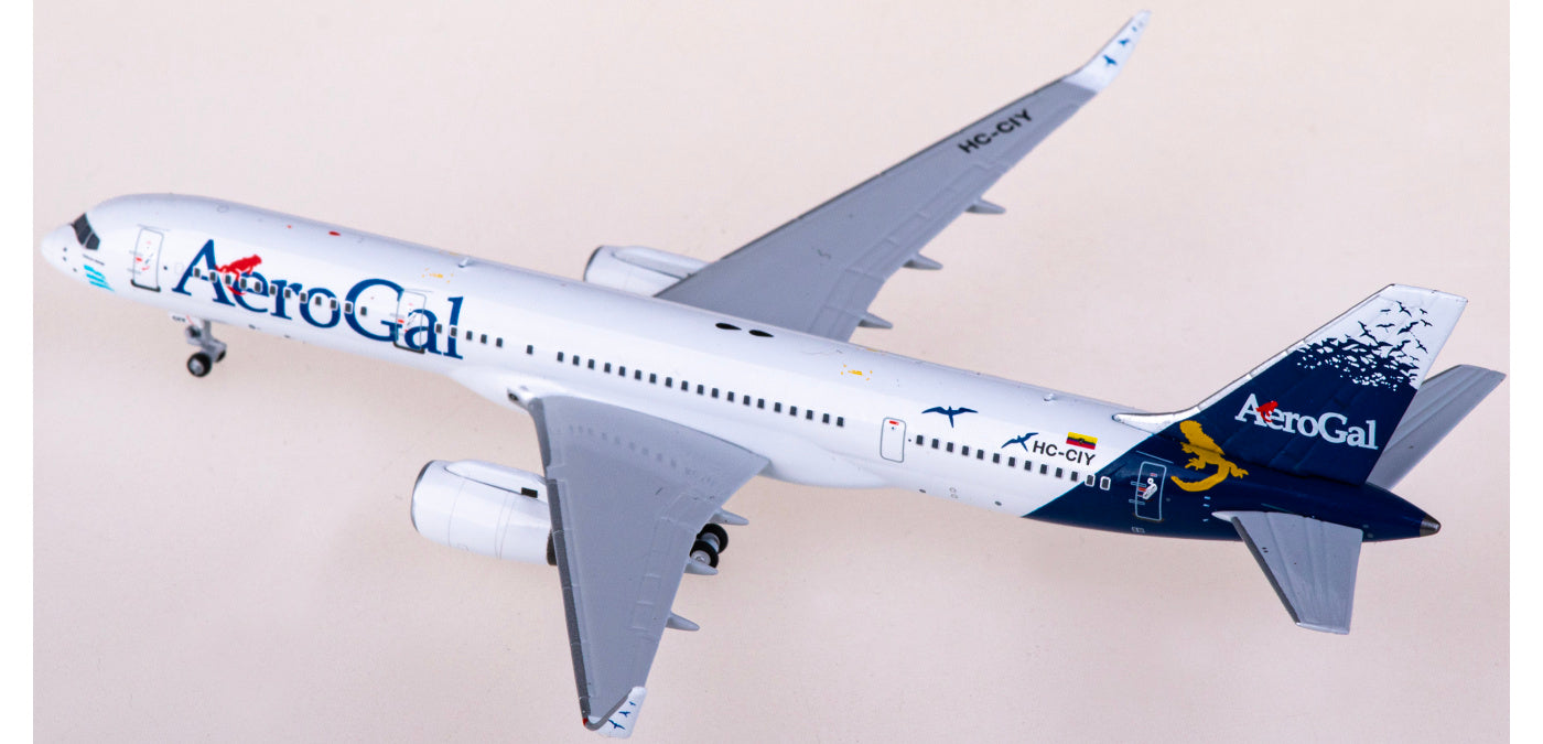 1:400 NG Models NG53202 AeroGal Boeing 757-200 HC-CIY Aircraft Model+Free Tractor