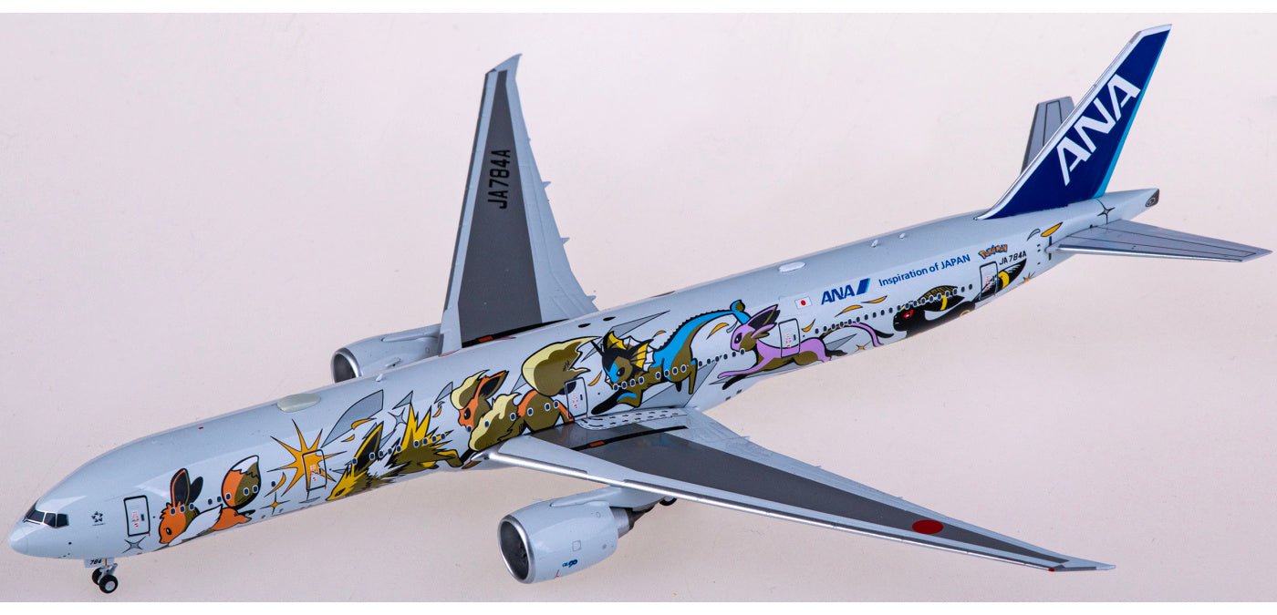 1:400 NG Models NG73037 ANA Boeing 777-300ER JA784A Aircraft Model+Free Tractor