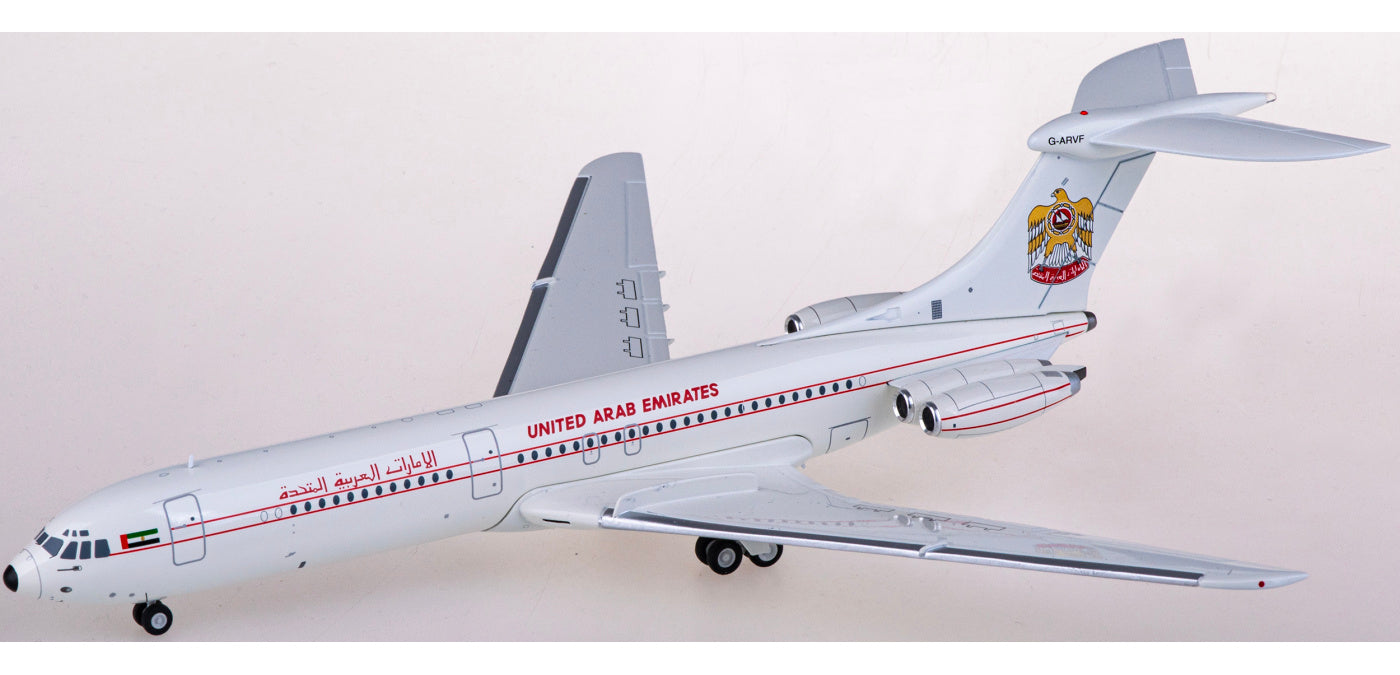 1:200 JC Wings LH2384 UAE Gov Vickers VC10 G-ARVF Aircraft Model