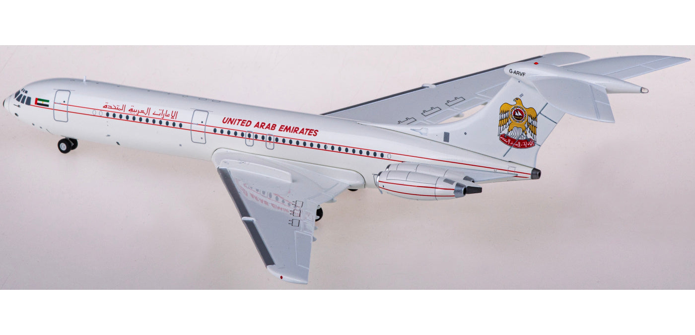 1:200 JC Wings LH2384 UAE Gov Vickers VC10 G-ARVF Aircraft Model