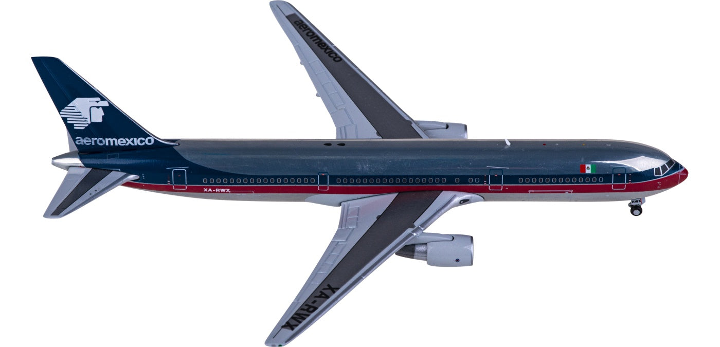 1:400 JC Wings XX4265 Aeroméxico Boeing 767-300 XA-RWX Aircraft Model+Free Tractor