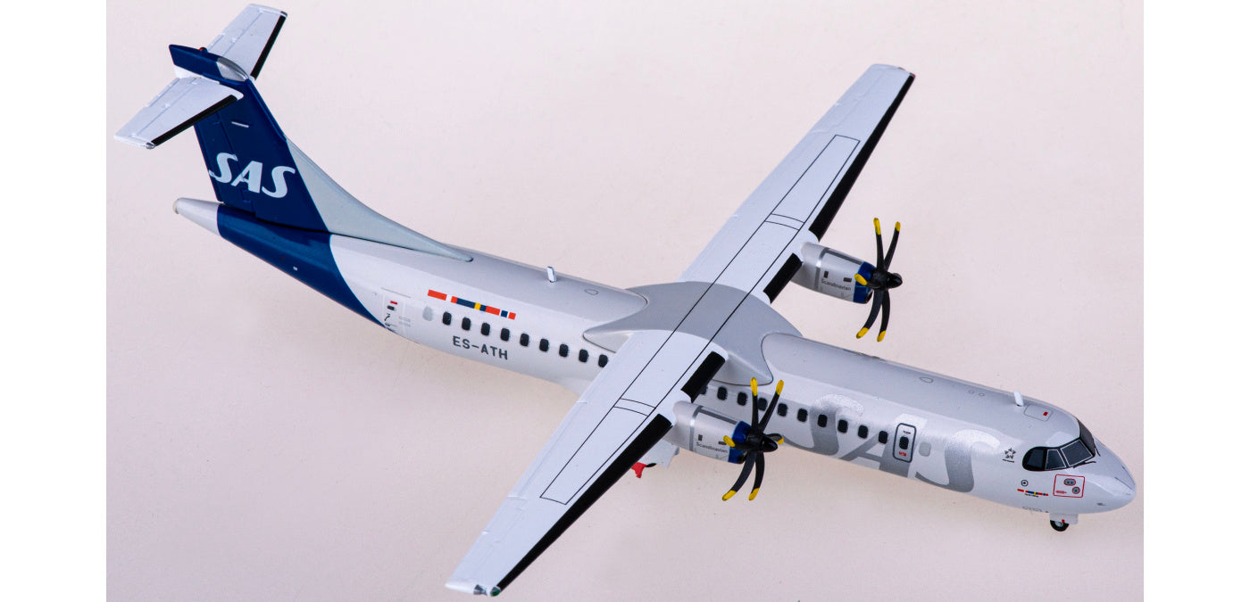 1:200 JC Wings XX2428 SAS ATR-72 ES-ATH Aircraft Model