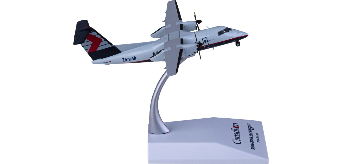 1:200 JC Wings LH2287 Time Air Bombardier Dash 8-Q100 C-GTAI Aircraft Model