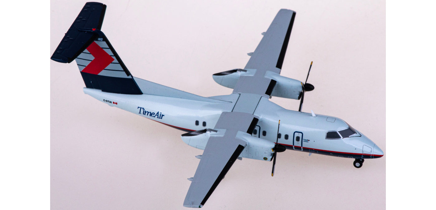 1:200 JC Wings LH2287 Time Air Bombardier Dash 8-Q100 C-GTAI Aircraft Model