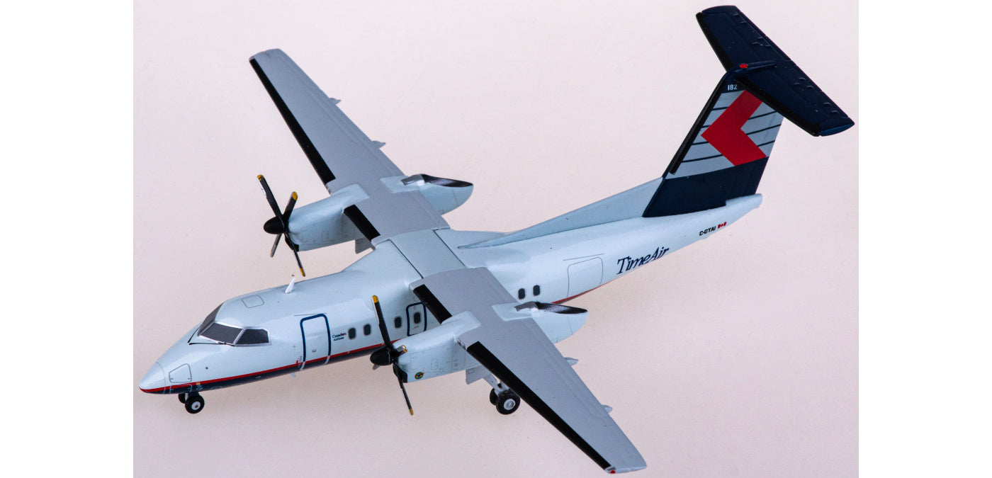 1:200 JC Wings LH2287 Time Air Bombardier Dash 8-Q100 C-GTAI Aircraft Model