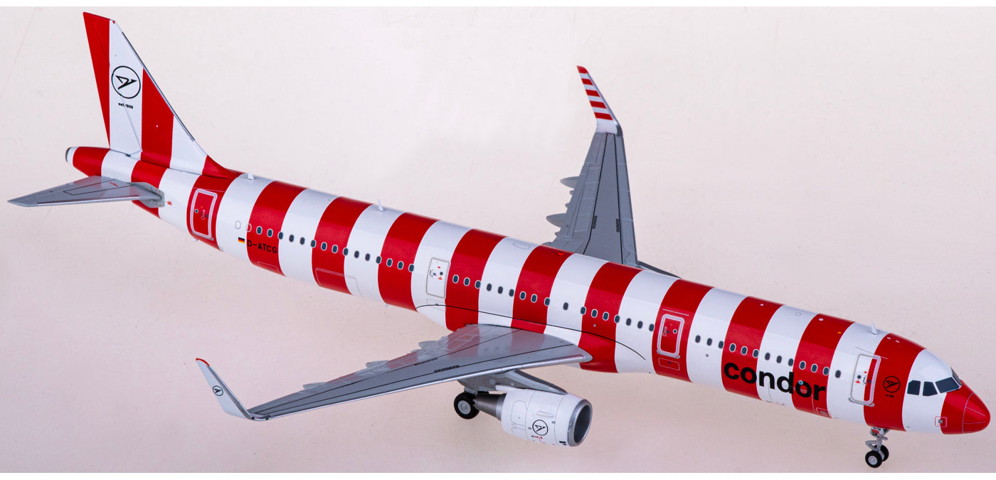 1:200 JC Wings LH2408 Condor Airbus A321 D-ATCG Aircraft Model