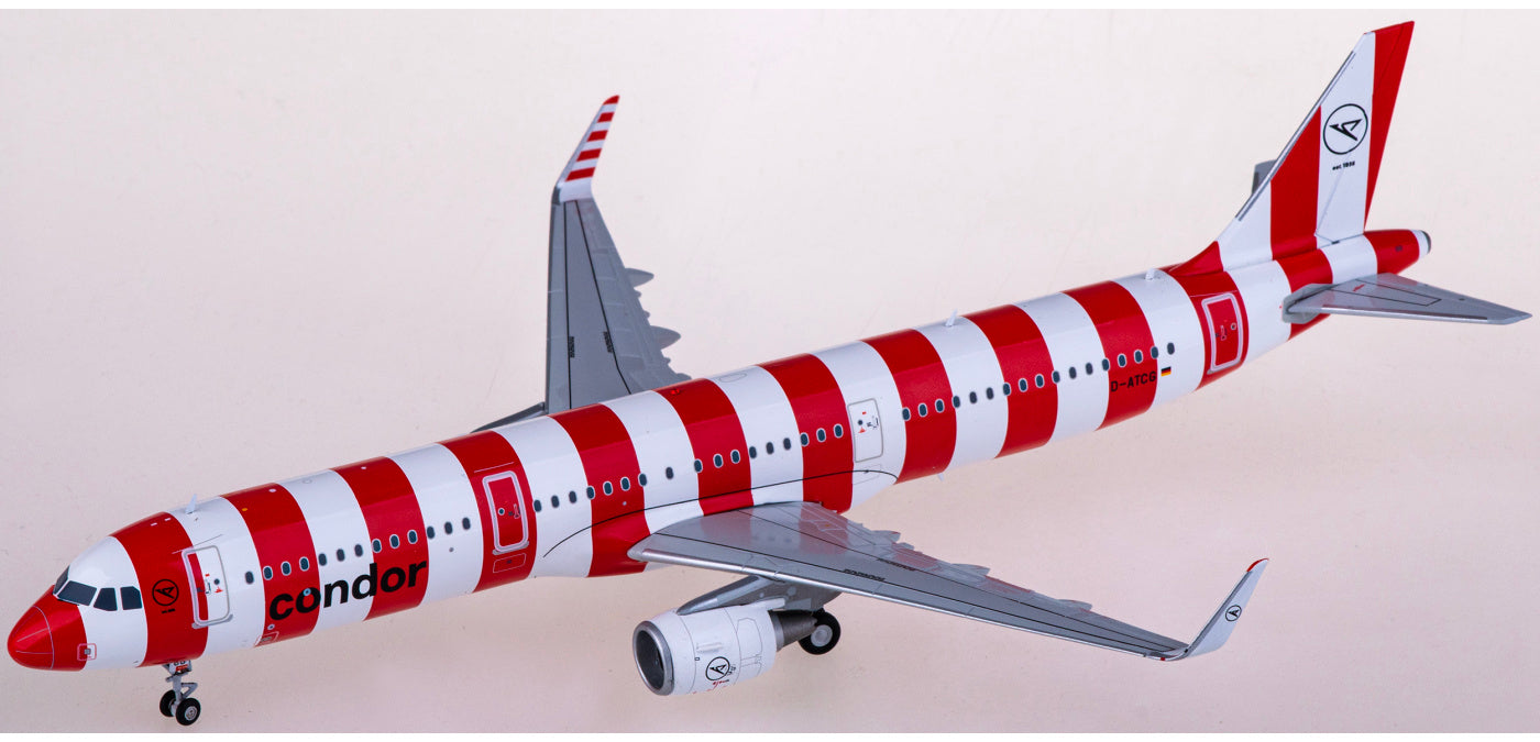 1:200 JC Wings LH2408 Condor Airbus A321 D-ATCG Aircraft Model