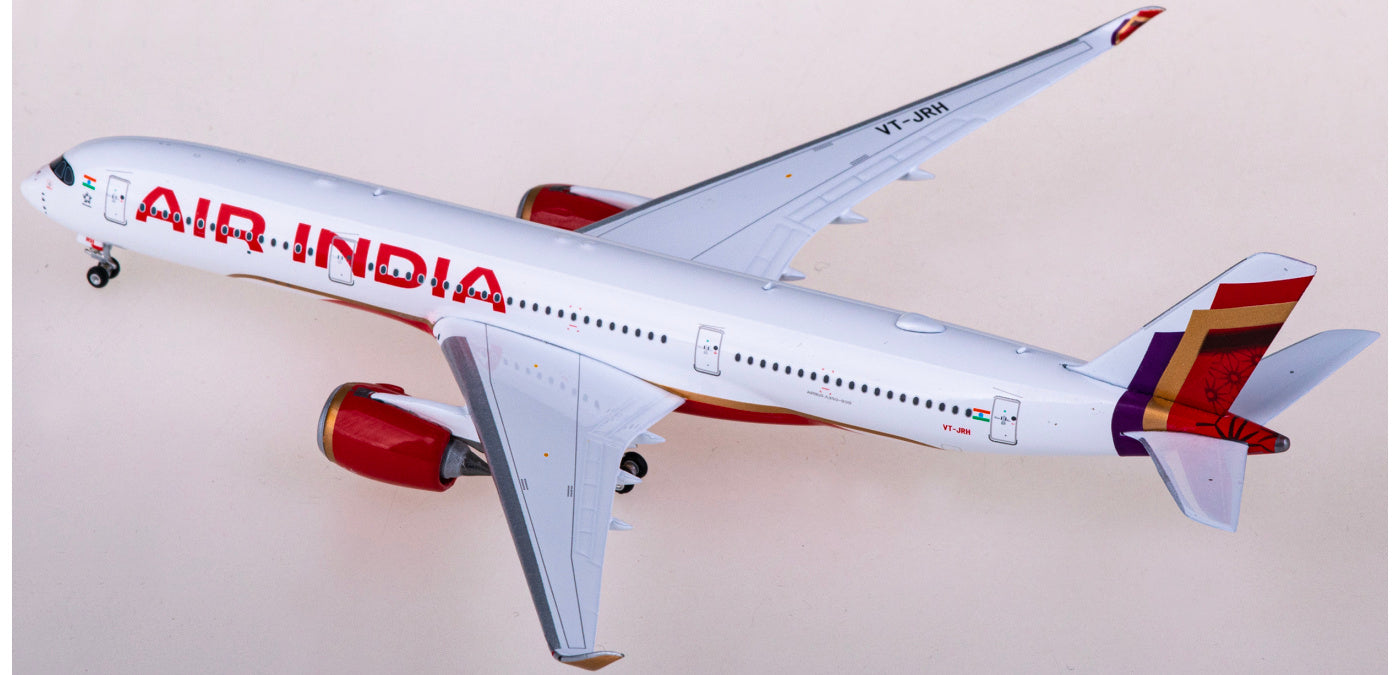 1:400 Phoenix PH11863 Air India Airbus A350-900 VT-JRH Aircraft Model+Free Tractor