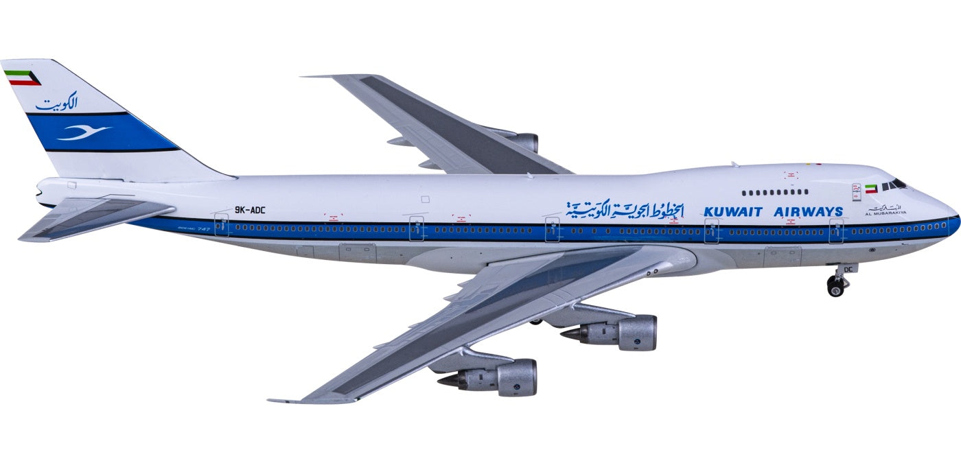 1:400 Phoenix PH11839 Kuwait Airways Boeing 747-200 9K-ADC Aircraft Model+Free Tractor