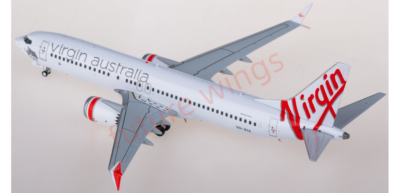 1:200 Geminijets G2VOZ943 Virgin Australia Boeing 737 MAX 8 VH-8IA Diecast Aircraft Model