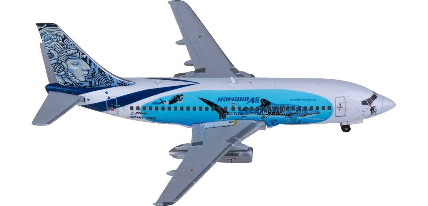 1:400 Geminijets GJLEM2244 Aviatsa Boeing 737-200 HR-MRZ Aircraft Model+Free Tractor