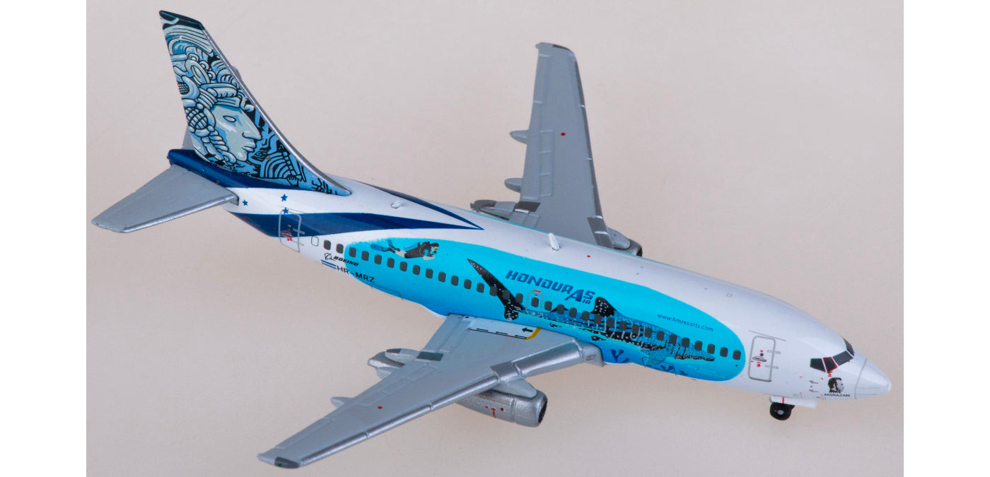 1:400 Geminijets GJLEM2244 Aviatsa Boeing 737-200 HR-MRZ Aircraft Model+Free Tractor