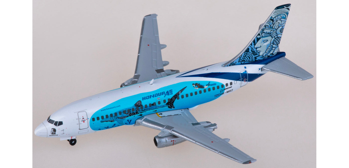 1:400 Geminijets GJLEM2244 Aviatsa Boeing 737-200 HR-MRZ Aircraft Model+Free Tractor