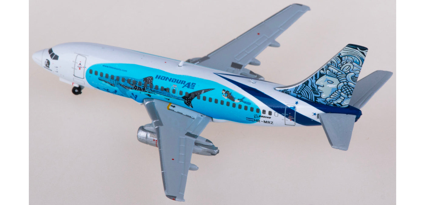 1:400 Geminijets GJLEM2244 Aviatsa Boeing 737-200 HR-MRZ Aircraft Model+Free Tractor