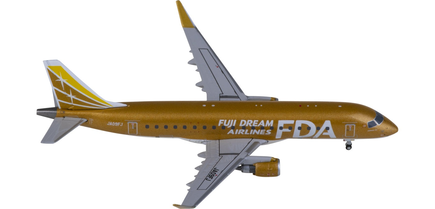 1:400 JC Wings EW4175004 Fuji Dream Airlines Embraer ERJ-175STD JA09FJ Aircraft Model+Free Tractor