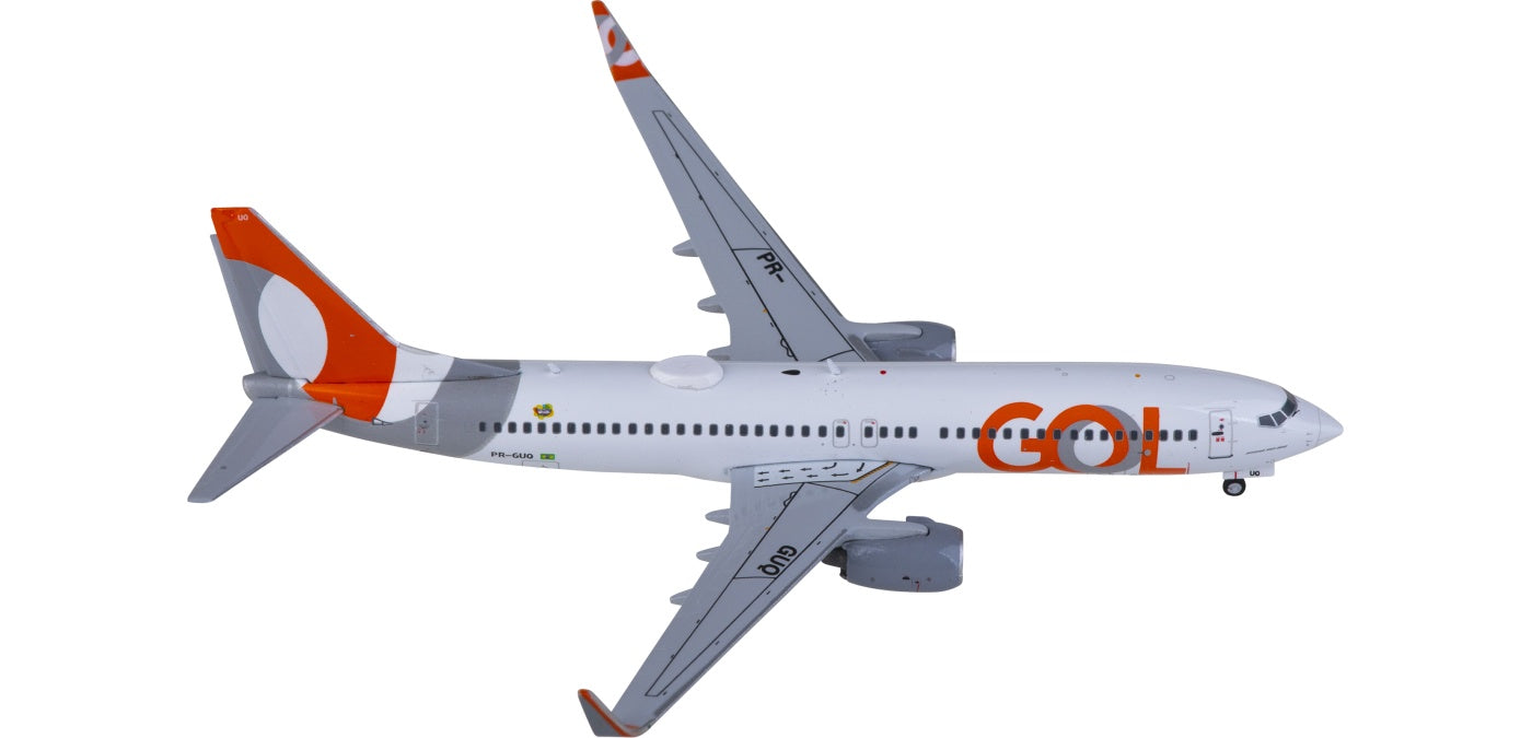 1:400 JC Wings XX40133 GOL Boeing 737-800 PR-GUQ Aircraft Model+Free Tractor