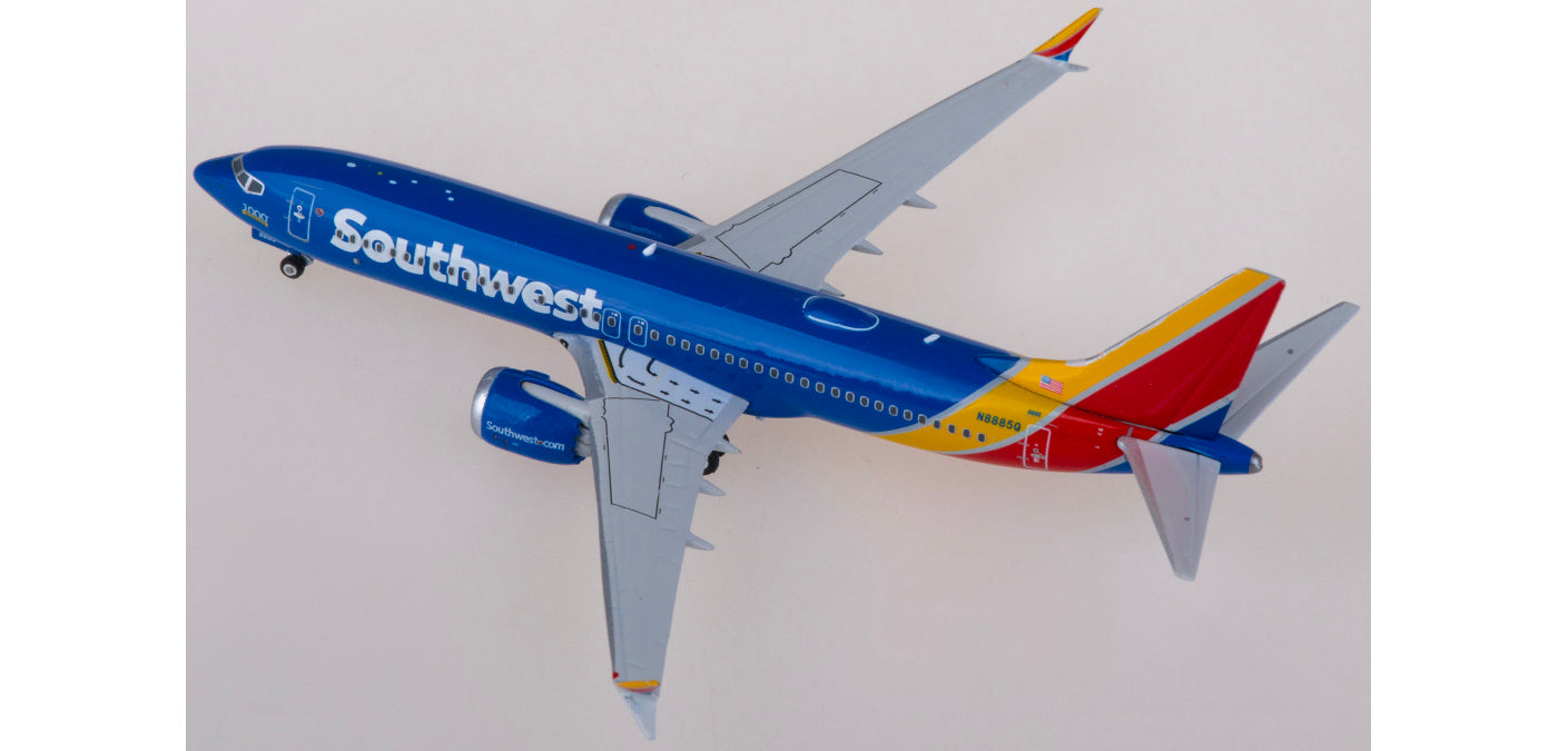 1:400 Phoenix PH04571 Southwest Airlines Boeing 737 MAX 8 N8885Q Aircraft Model+Free Tractor