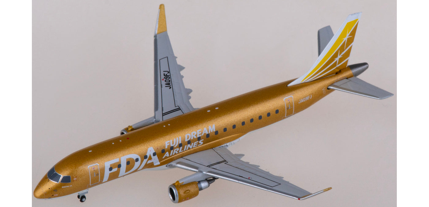 1:400 JC Wings EW4175004 Fuji Dream Airlines Embraer ERJ-175STD JA09FJ Aircraft Model+Free Tractor