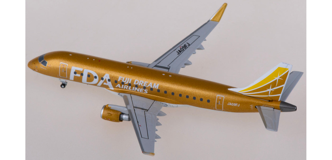 1:400 JC Wings EW4175004 Fuji Dream Airlines Embraer ERJ-175STD JA09FJ Aircraft Model+Free Tractor