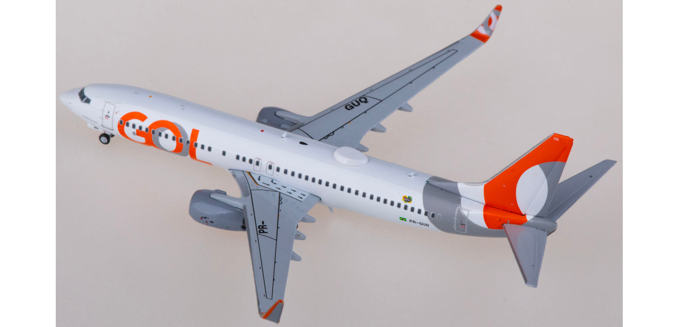 1:400 JC Wings XX40133 GOL Boeing 737-800 PR-GUQ Aircraft Model+Free Tractor