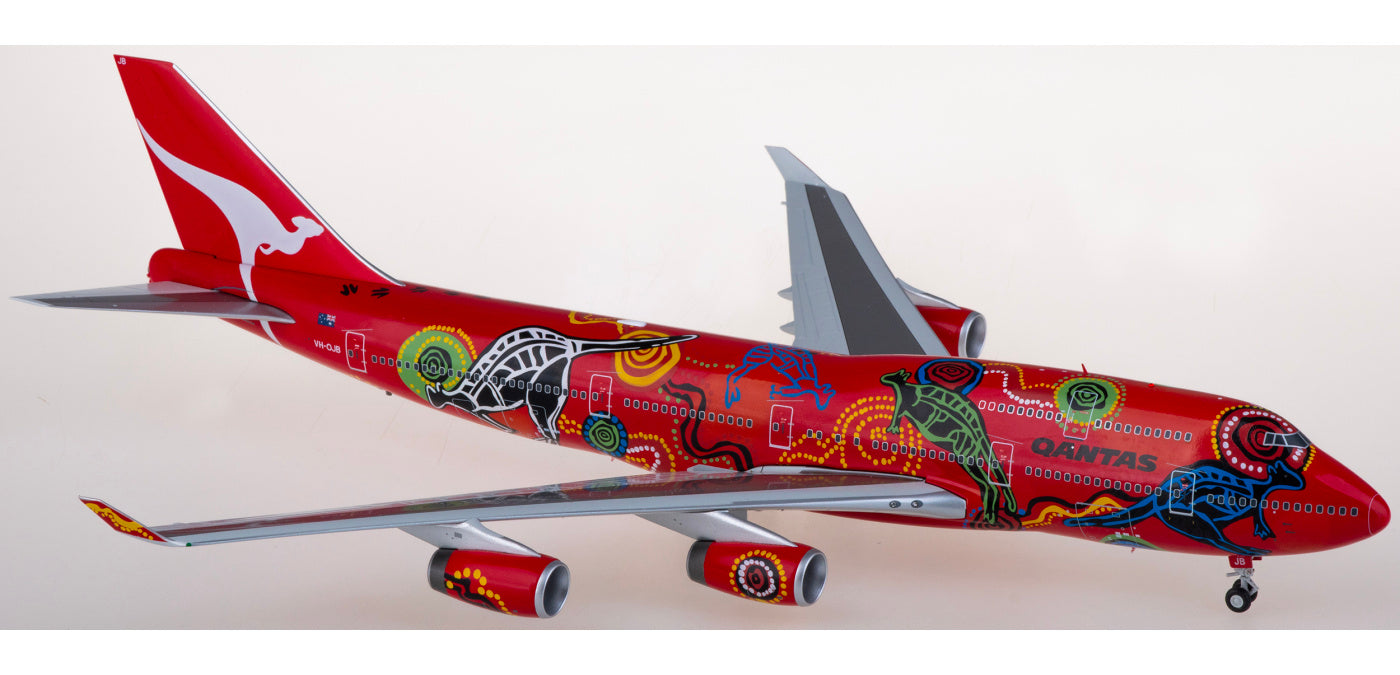1:200 JC Wings XX20375 Qantas Airways Boeing 747-400 VH-OJB Aircraft Model