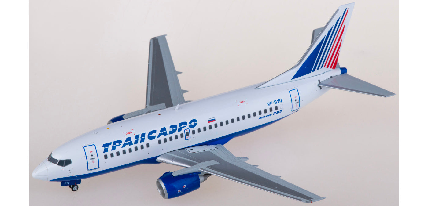1:200 JC Wings XX20251 Transaero Airlines Boeing 737-500 VP-BYQ Aircraft Model